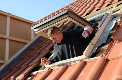 Pose de fenêtres de toit Velux à la Hérelle